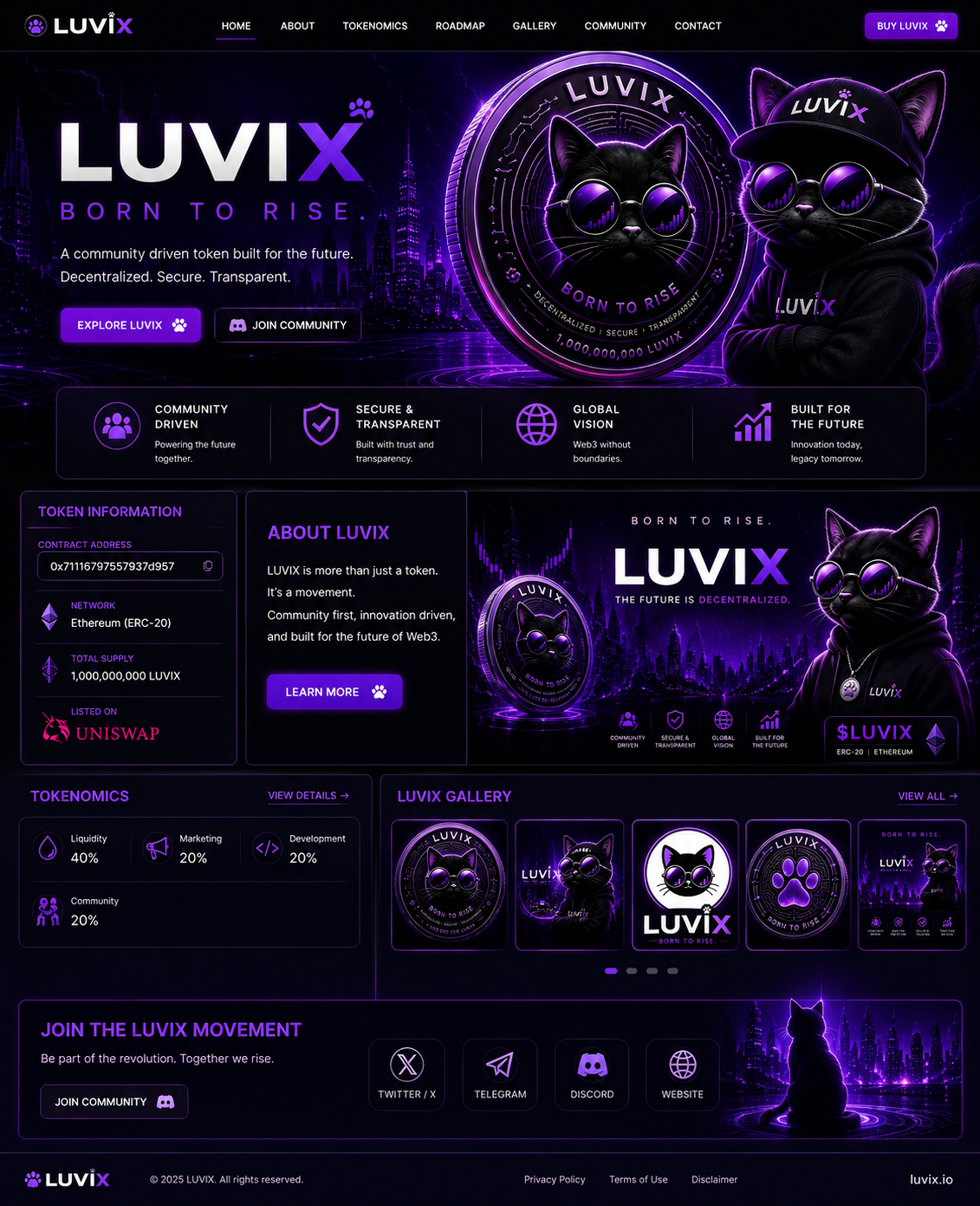 LUVIX ecosystem artwork